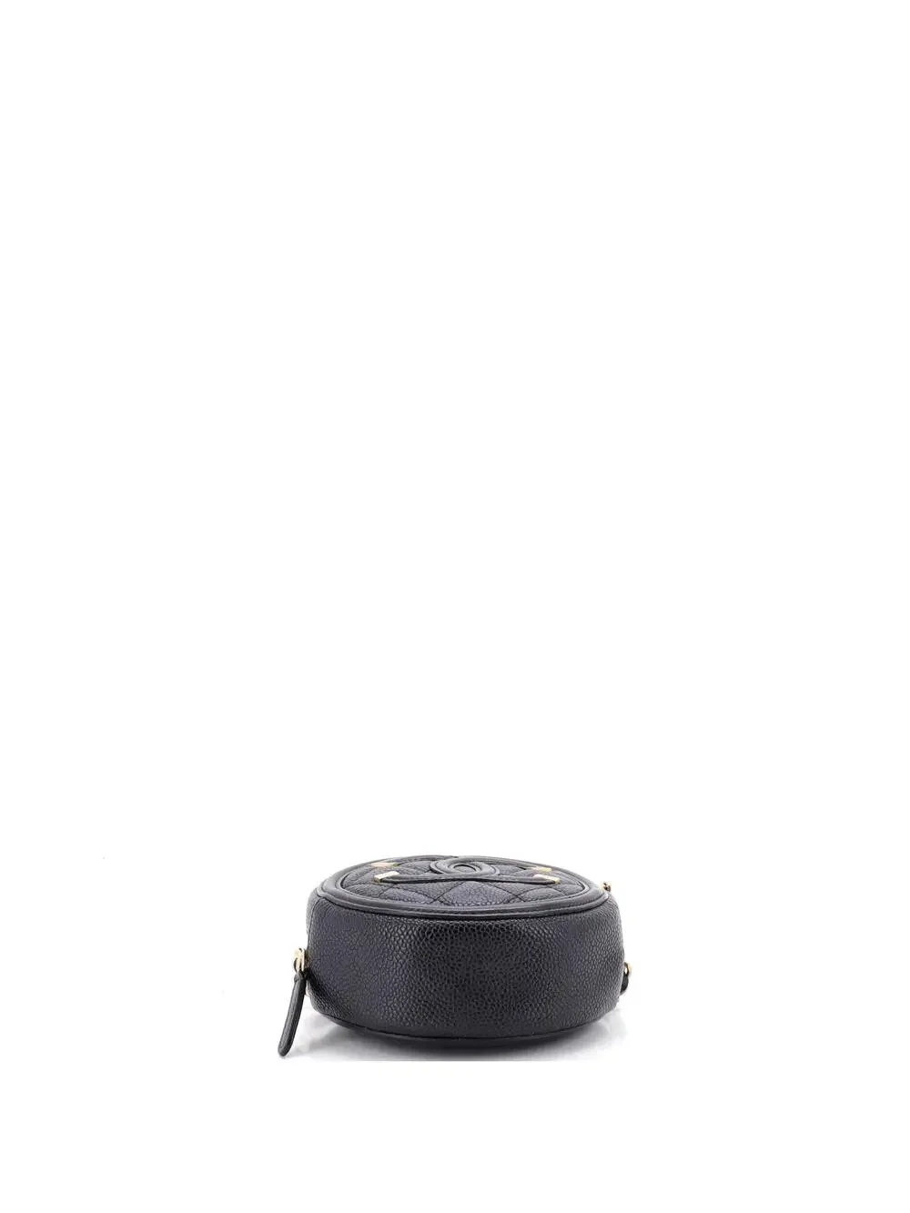Chanel Filigree Round Clutch With Chain #285332C29B
